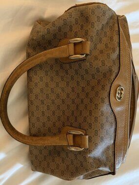 Authentic Vintage Gucci "Accessory Collection" Boston Bag